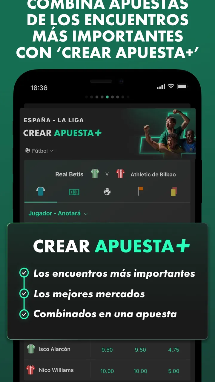 Captura oficial de la app de Bet365 en la App Store española